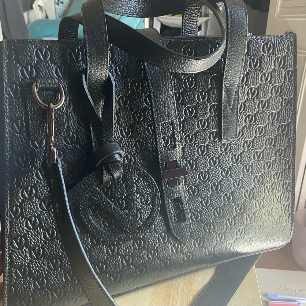 Lisa Medallion Valentino Satchel Purse